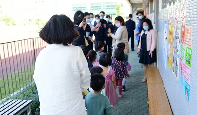 警大教職員參觀幼兒園